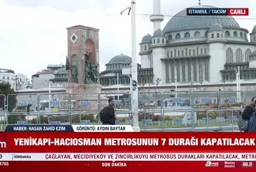 İstanbul'da 1 Mayıs tedbirleri!