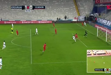 GOL | Erzurumspor FK 1-0 Diyarbekirspor