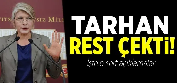 Tarhan rest çekti