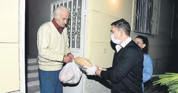 Ergün Penbe kapı kapı gezip yardım dağıttı (Yurttan ve dünyadan spor gündemi)