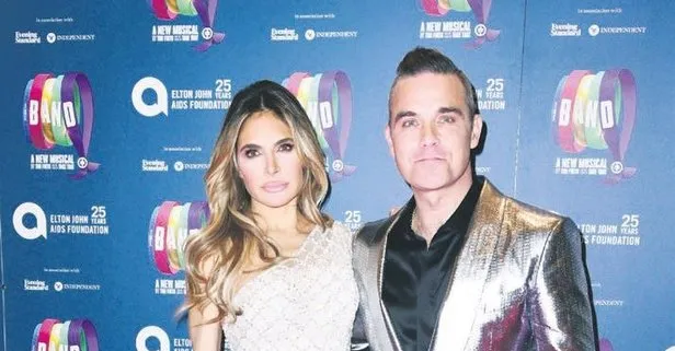 İngiliz şarkıcı Robbie Williams’a Türk mutfağını sevdiren oyuncu Ayda Field şakşuka yaptı
