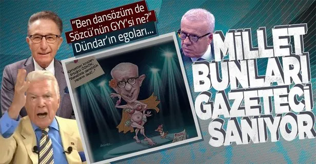 Millet bunları gazeteci sanıyor! Ertuğrul Özkök: Ben dansözüm de Sözcü’nün Genel Yayın Yönetmeni Metin Yılmaz ne?
