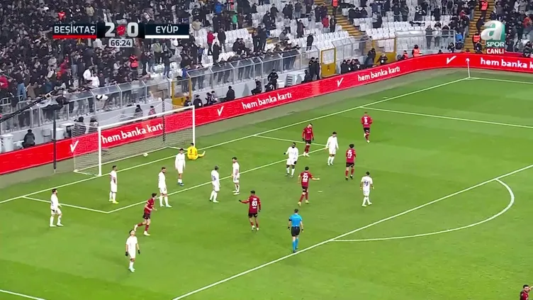 İZLE | Beşiktaş 3-0 Eyüpspor ⚽ (GOL: Cenk Tosun)