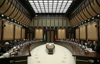 Erdoğan-Guelleh ortak basın toplantısından kareler