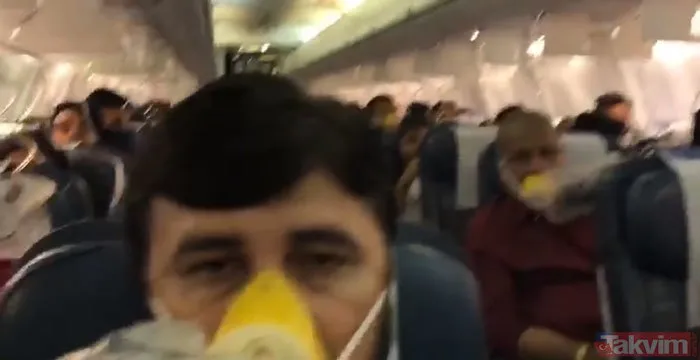 Uçakta bir anda onlarca yolcunun burnu kanadı!