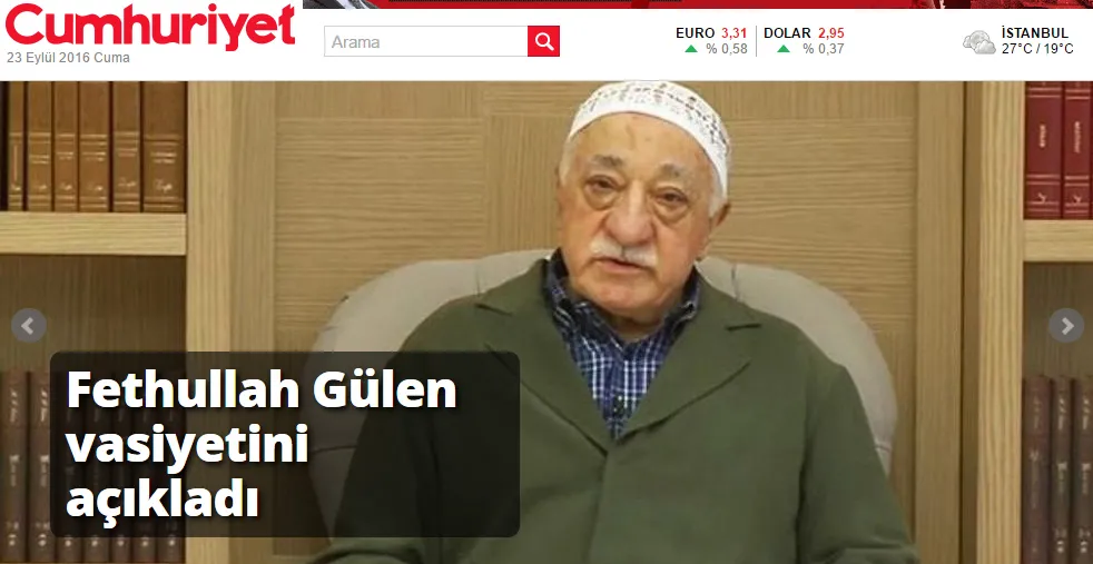 FETÖ'nün sözcüsü Cumhuriyet!-1