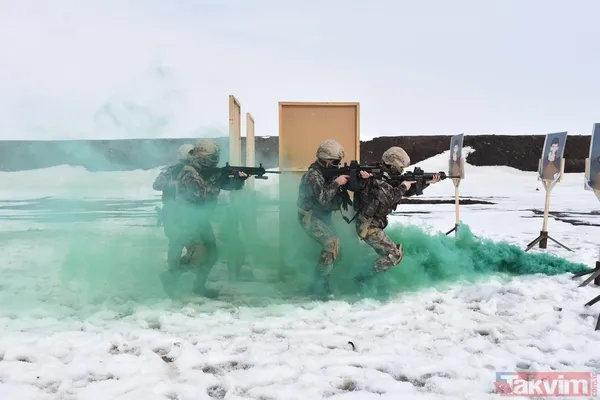 Kars'taki kadın PÖH'ler ve polisler görevlerinin başında! Teröristlerin korkulu rüyası - 39