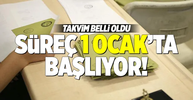 Yerel seçim takvimi belli oldu