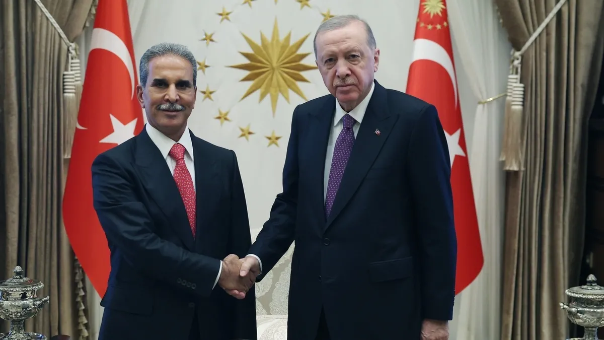 Başkan Erdoğan Irak Yüksek Yargı Konseyi Başkanı Zeydan’ı kabul etti