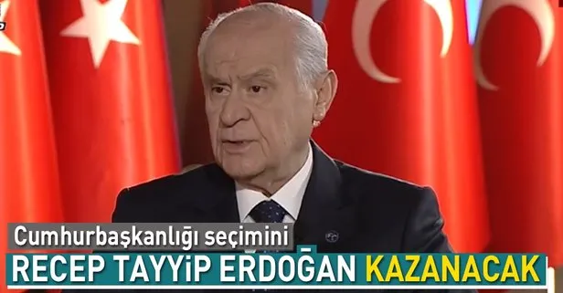 MHP Genel Başkanı Devlet Bahçeli ATV - A Haber canlı yayınında soruları yanıtladı