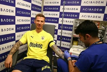 Fenerbahçe’de sağlık kontrolleri başladı