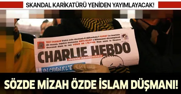 Son dakika: İslam düşmanı Charlie Hebdo’dan Müslümanlara ağır tahrik