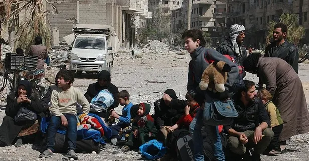 Doğu Guta'dan 130 bin kişi ayrıldı