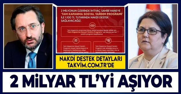 Devletten 1100 TL destek! Bakan müjdeyi verdi!