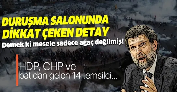 Osman Kavala davasında dikkat çeken detay! Duruşma salonunda HDP, CHP ve yabancı ülkelerin temsilcileri var!