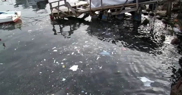 Sarıyer'de korkutan görüntü: Balık tutmak için atılan oltalardan çöp çıktı!