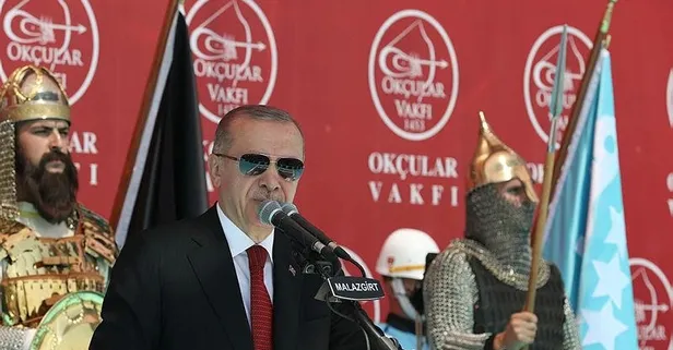 Başkan Erdoğan'dan Malazgirt Zaferi’nin 951. Yıl Dönümü Kutlama Programı'nda önemli açıklamalar