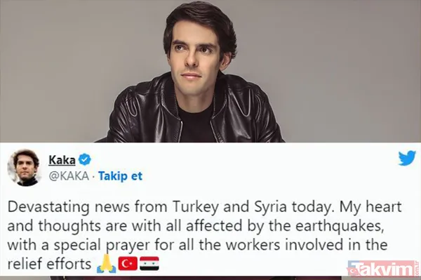 Dünyaca ünlü isimlerden Türkiye'ye destek mesajları yağdı: Kalbim sizinle! Dua Lipa, Russel Crowe, Kaka, Mark Ruffalo... - 2