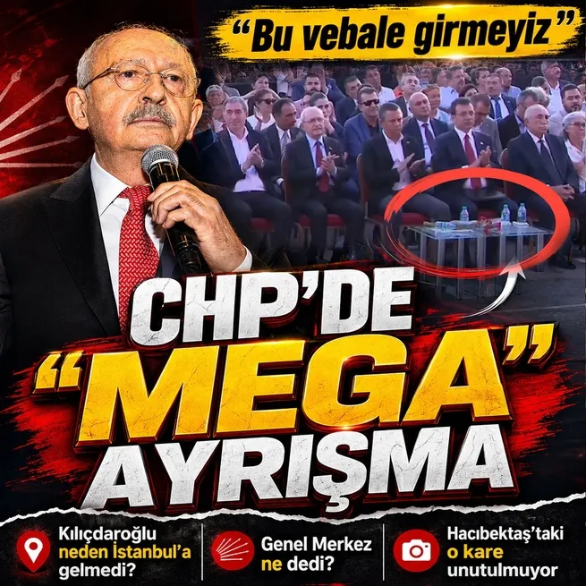 CHPdeki ayrışma Kılıçdaroğluna program iptal ettirdi: Bu vebalin parçası olmayacağız | Hacıbektaştaki o kare unutulmuyor