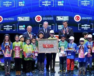 Minik makerlar’dan Erdoğan’a hediye