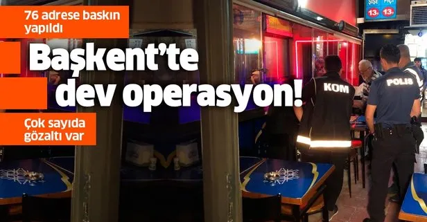 Son dakika haberi: Ankara’da kaçak içki operasyonu: 19 kişi gözaltında