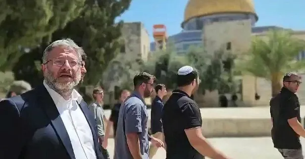 Harem-i Şerif'e 'siyonist' baskın! İTamar Ben-Gvir'in "Mescid-i Aksa'da sinagog" hayali... Soykırım kabinesi birbirine düştü
