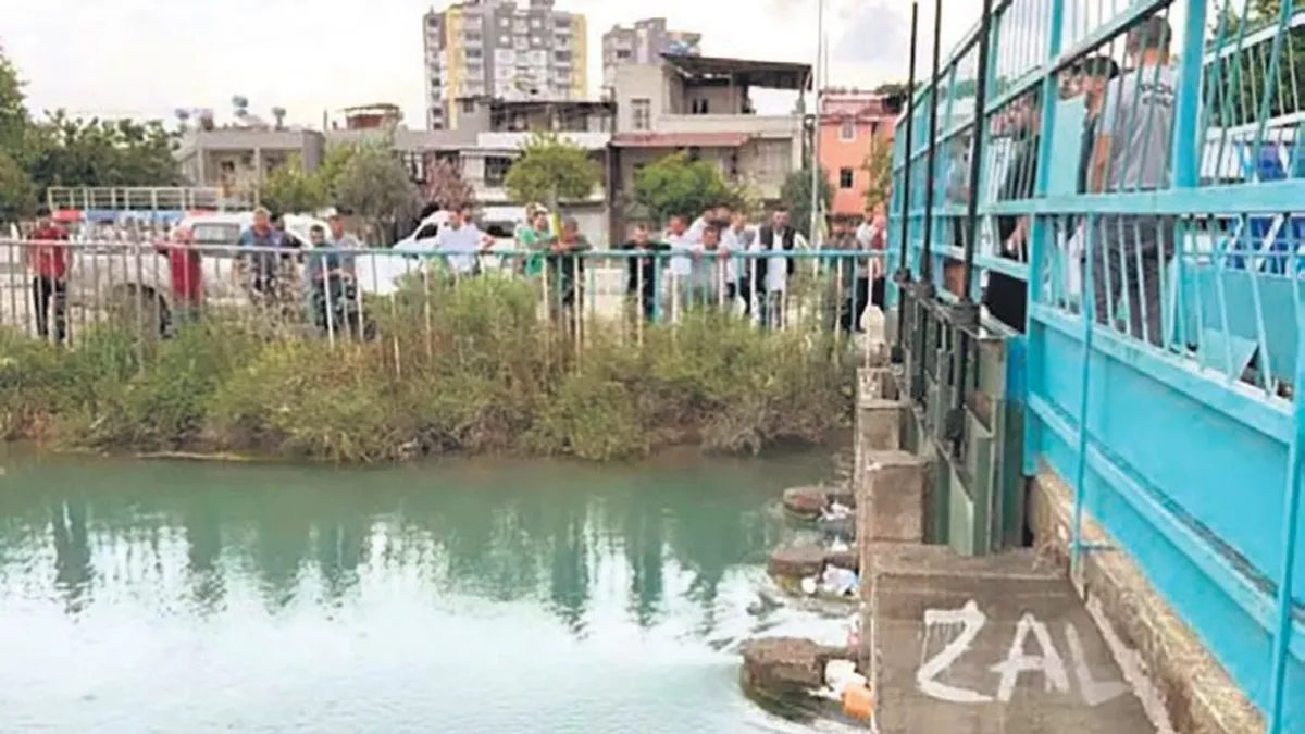 Serinlemek için sulama kanalına girdi, cansız bedeni bulundu!