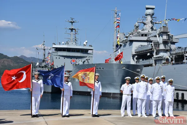 Liderler zirvesi devam ederken dikkat çeken gelişme! NATO 441.04'ün komutası İspanya’dan, Türkiye’ye geçti - 27