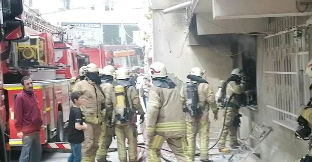 İstanbul Esenyurt’ta bir binada yangın: 1 yaralı