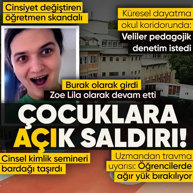 Açı Ortaokulu’nda cinsiyet değiştiren öğretmen skandalı