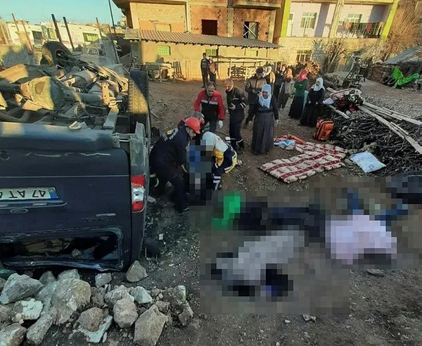 Son dakika: Mardin'deki feci kazada hayatını kaybedenler defnedildi-8