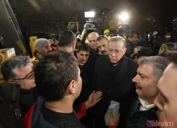 Başkan Erdoğan deprem bölgesinde! Canlı yayında duygu dolu anlar: "Allah devletimizden razı olsun" - 22