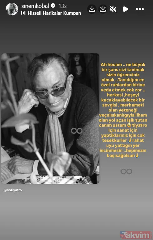 Haldun Dormen’e en acı veda! Duayen sanatçı 97 yaşında hayata gözlerini yumdu: Ünlülerden hüzne boğan taziye mesajları - 19