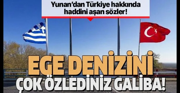Yunanistan Dan Turkiye Ye Haddini Asan Tehdit Takvim