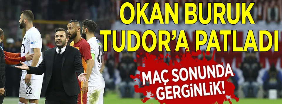 Okan Buruk patladı! Tudor’a sert sözler
