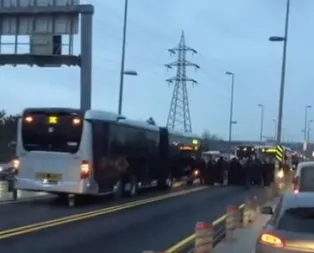 İstanbul’da metrobüs kazası!