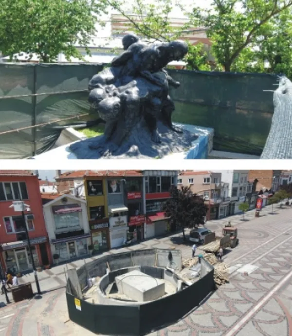 Edirne'de bir tuhaf olay! Millet İttifakı'nda 'heykel' krizi!-2
