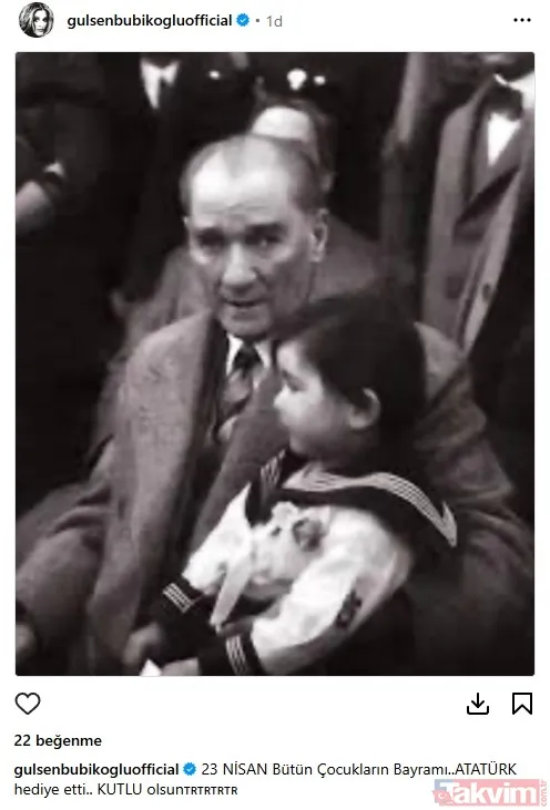 Ünlülerden 23 Nisan Ulusal Egemenlik ve Çocuk Bayramı paylaşımları! Müge Anlı, Esra Erol, Hülya Koçyiğit... - 11