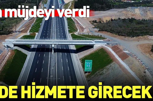 Kuzey Marmara Otoyolu 2020'de hizmete girecek