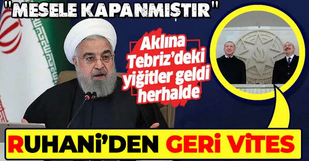 Son dakika... İran Cumhurbaşkanı Ruhani: Sayın Erdoğan'ın okuduğu şiir toprak bütünlüğümüzü tehdit etmiyor