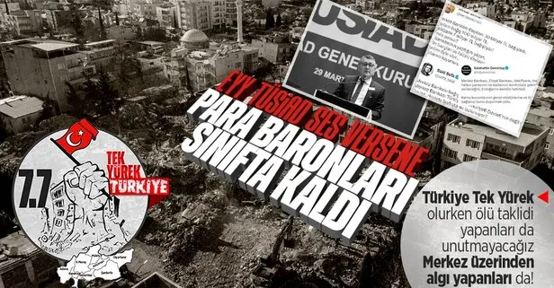 Türkiye Tek Yürek olurken sermaye sınıfta kaldı! Merkez Bankası'nı hedef alanlara 99 hatırlatması...