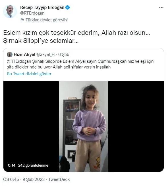 Başkan Erdoğan kendisi için dua eden vatandaşlara tek tek teşekkür etti-11