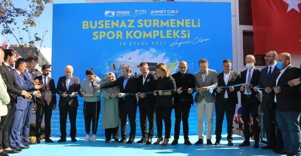 Busenaz Sürmeneli Spor Kompleksi kapılarını açtı