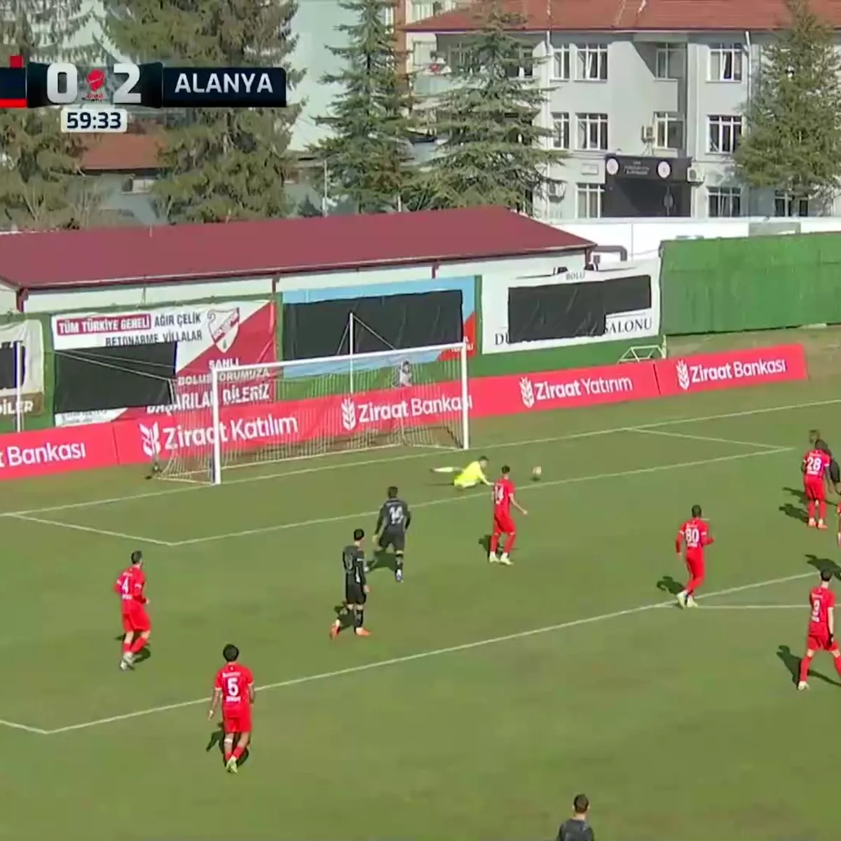 Boluspor 0-4 Alanyaspor MAÇ ÖZETİ