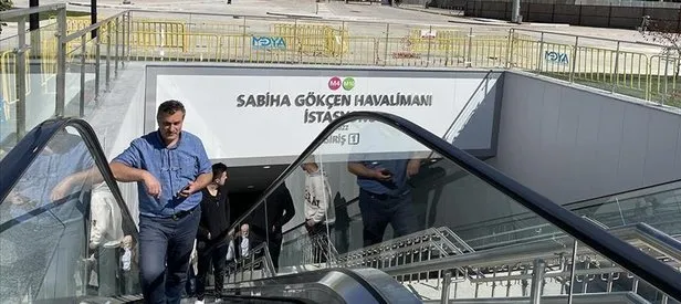 Kadıköy-Sabiha Gökçen metrosunda arıza