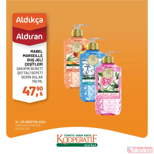 Tarım Kredi'de 59 üründe altın fiyatlar sıralandı! Hafta başı indirimi geldi: 13-23 Ağustos'ta yoğurt, peynir, tereyağı, balık, un... - 39