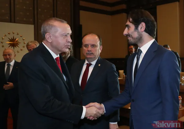 Fulbol camiası Küliye'de! Başkan Erdoğan kulüp başkanlarıyla tek tek tokalaştı - 5