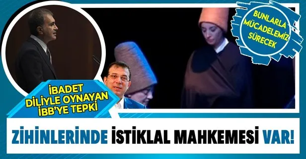 AK Parti Sözcüsü Ömer Çelik’ten CHP’li İBB’nin Şeb-i Arus töreninde Kur’an-ı Kerim’i Türkçe okumasına tepki!