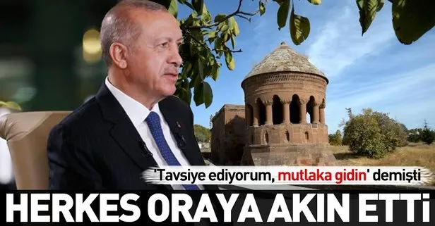 Başkan Erdoğan ’mutlaka gidin’ demişti! Selçuklu Meydan Mezarlığı’na ziyaretçi akını