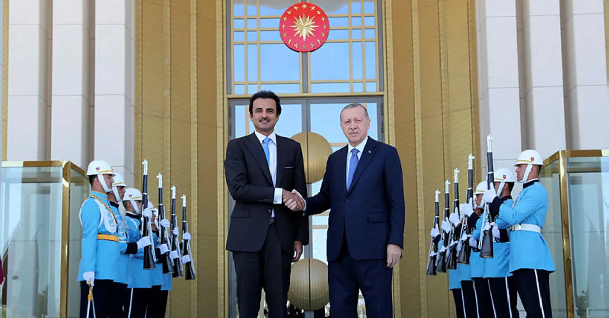 Katar Emiri Al Sani'den Başkan Erdoğan'ın sözlerine destek